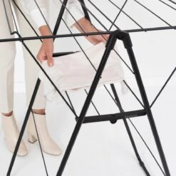 Brabantia HangOn Droogrek 15 Meter - Matt Black 22 Brabantia HangOn Droogrek 15 Meter - Matt Black -Brabantia 9474010