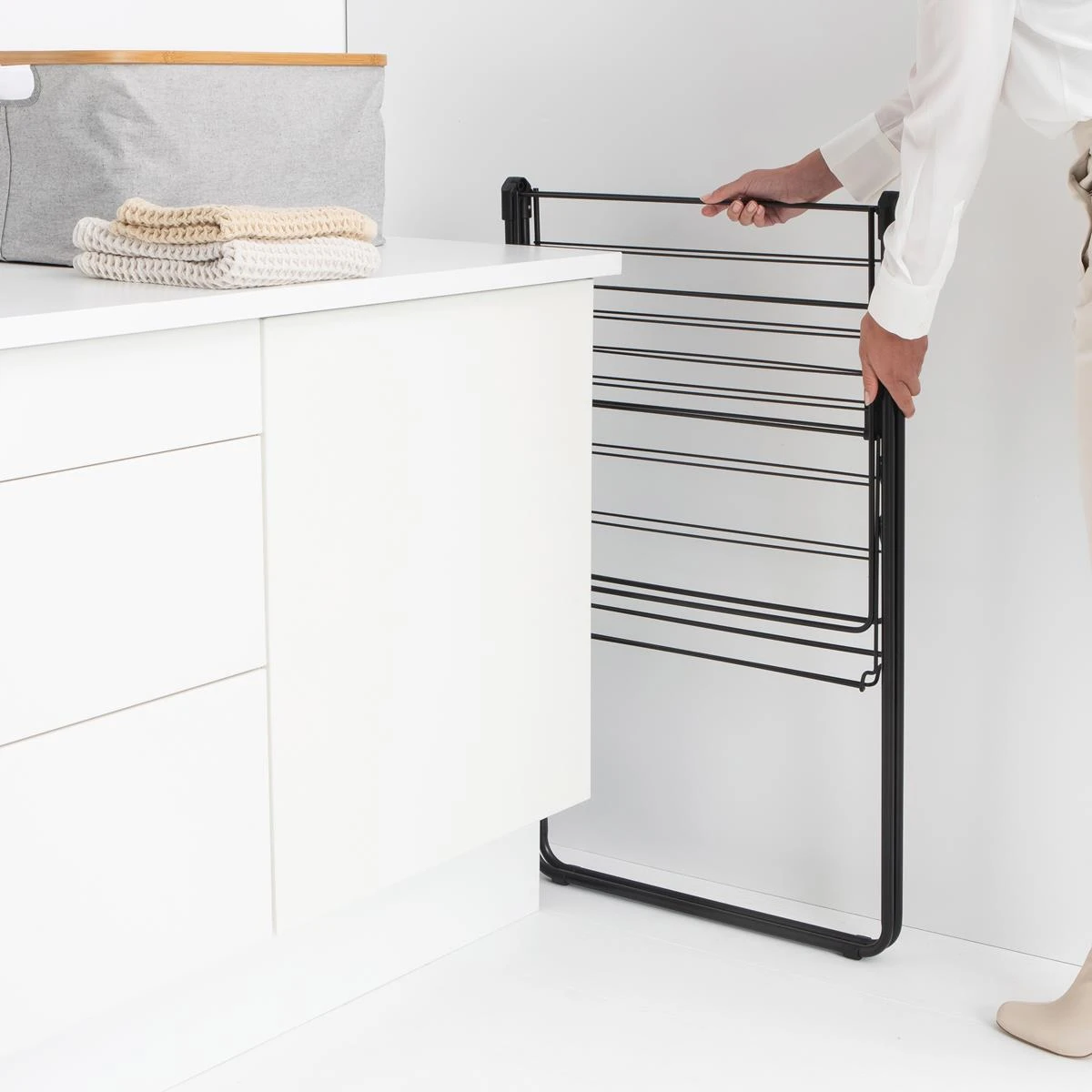 Brabantia HangOn Droogrek 15 Meter - Matt Black 8 Brabantia HangOn Droogrek 15 Meter - Matt Black - Afbeelding 6