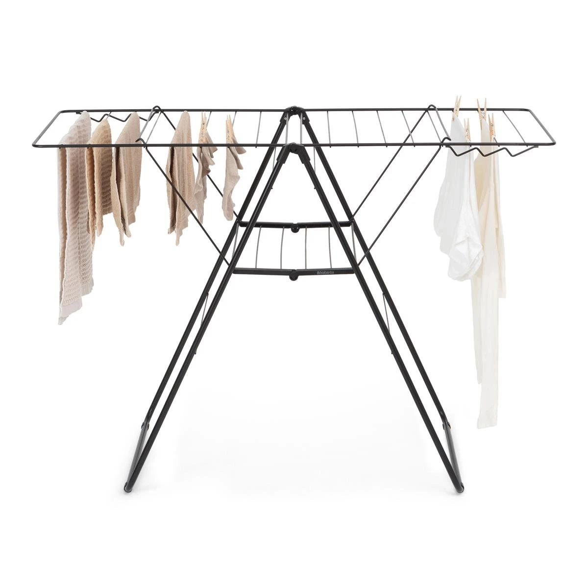 Brabantia HangOn Droogrek 20 Meter - Matt Black 9 Brabantia HangOn Droogrek 20 Meter - Matt Black - Afbeelding 7