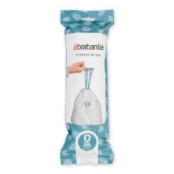 Brabantia Type O PerfectFit Jaarverpakking Afvalzak 30 Liter - 120 Stuks -Brabantia 9474246