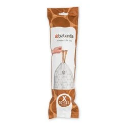 Brabantia Type X PerfectFit Jaarverpakking Afvalzak 10-12 Liter - 200 Stuks 13 Brabantia Type X PerfectFit Jaarverpakking Afvalzak 10-12 Liter - 200 Stuks -Brabantia 9474267