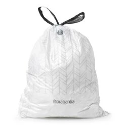 Brabantia Type M PerfectFit Jaarverpakking Afvalzak 60 Liter - 120 Stuks -Brabantia 9474284