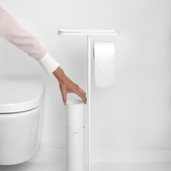 Brabantia MindSet Toiletbutler - Mineral Fresh White -Brabantia 9477955