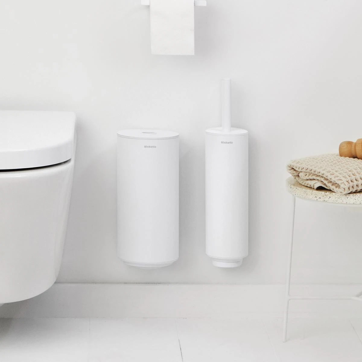 Brabantia MindSet Toiletaccessoires - Set Van 3 - Wit 6 Brabantia MindSet Toiletaccessoires - Set Van 3 - Wit - Afbeelding 4