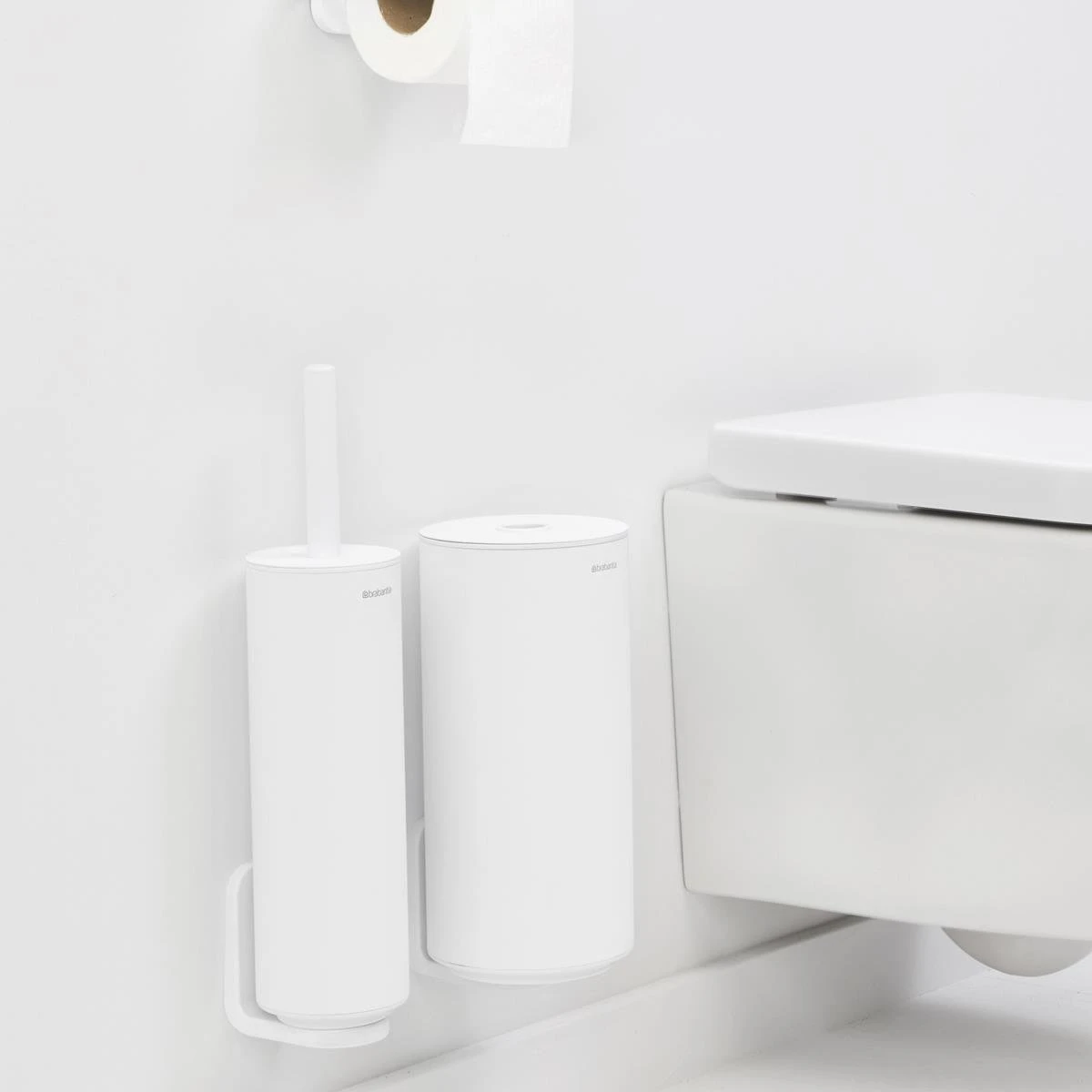 Brabantia MindSet Toiletaccessoires - Set Van 3 - Wit 7 Brabantia MindSet Toiletaccessoires - Set Van 3 - Wit - Afbeelding 5