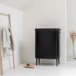 Brabantia Bo Hi Wasbox 2 X 45 L - Matt Black -Brabantia 9482850