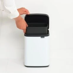 Brabantia Bo Afvalemmer 4 L - White -Brabantia 9483909