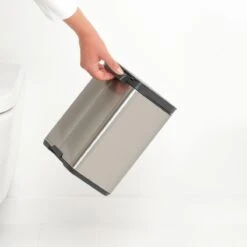 Brabantia Bo Afvalemmer 4 L - Matt Steel FPP -Brabantia 9483918
