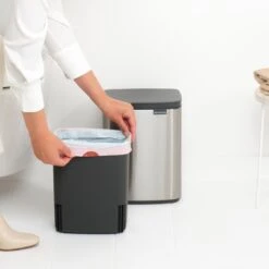 Brabantia Bo Afvalemmer 7 L - Matt Steel FPP 25 Brabantia Bo Afvalemmer 7 L - Matt Steel FPP -Brabantia 9483935
