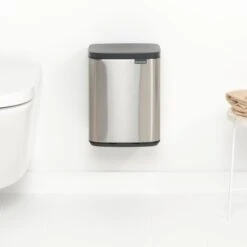 Brabantia Bo Afvalemmer 7 L - Matt Steel FPP 28 Brabantia Bo Afvalemmer 7 L - Matt Steel FPP -Brabantia 9483948