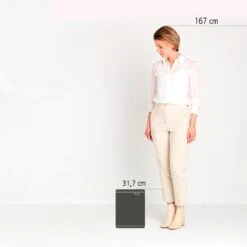 Brabantia Bo Afvalemmer 7 L - Brilliant Steel -Brabantia 9483973