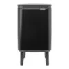 Brabantia Bo Hi Afvalemmer 4 L - Matt Black -Brabantia 9483976