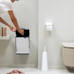 Brabantia Bo Afvalemmer 7 L - Brilliant Steel -Brabantia 9483993