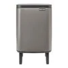 Brabantia Bo Hi Afvalemmer 7 L - Platinum -Brabantia 9483996