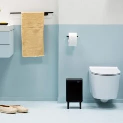 Brabantia Bo Hi Afvalemmer 4 L - Matt Black -Brabantia 9484003