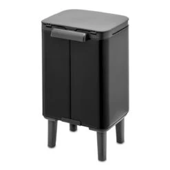 Brabantia Bo Hi Afvalemmer 4 L - Matt Black -Brabantia 9484021