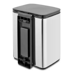 Brabantia Bo Afvalemmer 7 L - Brilliant Steel -Brabantia 9484023