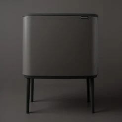 Brabantia Bo Touch Bin Afvalemmer 3 X 11 L - Platinum -Brabantia 9487133
