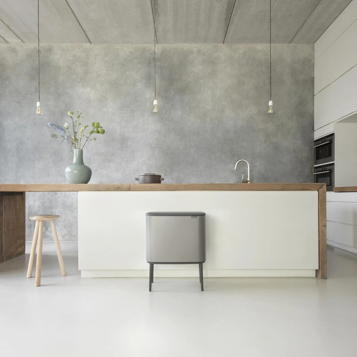 Brabantia Bo Touch Bin Afvalemmer 11 + 23 L - Platinum 16 Brabantia Bo Touch Bin Afvalemmer 11 + 23 L - Platinum - Afbeelding 14