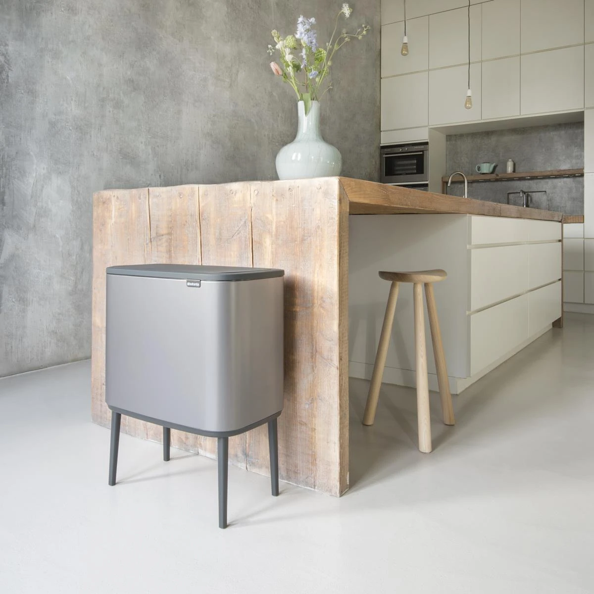 Brabantia Bo Touch Bin Afvalemmer 11 + 23 L - Platinum 17 Brabantia Bo Touch Bin Afvalemmer 11 + 23 L - Platinum - Afbeelding 15