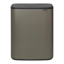 Brabantia Bo Touch Bin Afvalemmer 2 X 30 L - Platinum -Brabantia 9488011