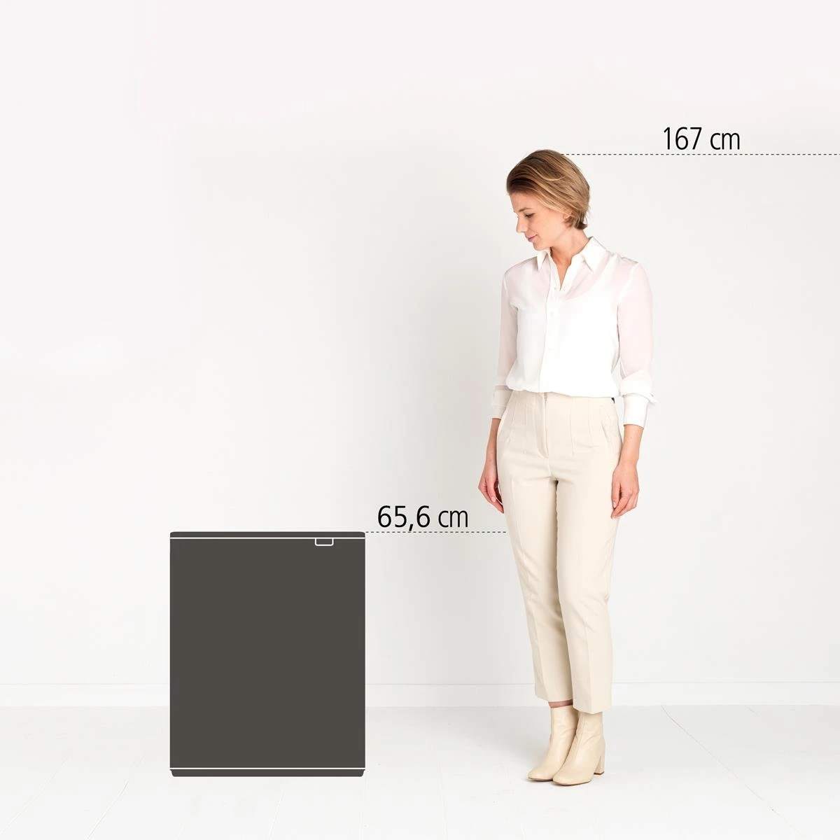 Brabantia Bo Touch Bin Afvalemmer 2 X 30 L - Zwart 5 Brabantia Bo Touch Bin Afvalemmer 2 X 30 L - Zwart - Afbeelding 3