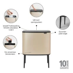 Brabantia Bo Touch Bin Afvalemmer 33 L -Brabantia 9489121