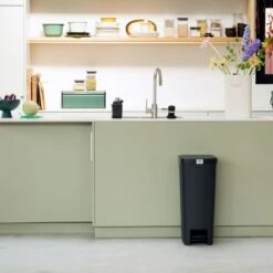 Brabantia StepUp Pedaalemmer 40 Liter - Dark Grey -Brabantia 9497576