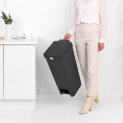 Brabantia StepUp Pedaalemmer 40 Liter - Dark Grey -Brabantia 9497597