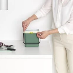 Brabantia Sort & Go Afvalemmer 3 L - Groen 26 Brabantia Sort & Go Afvalemmer 3 L - Groen -Brabantia 9519121