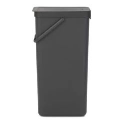 Brabantia Sort & Go Afvalemmer 40 L - Donkergrijs 30 Brabantia Sort & Go Afvalemmer 40 L - Donkergrijs -Brabantia 9519128