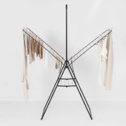 Brabantia HangOn Droogrek 25 Meter - Matt Black -Brabantia 9585530