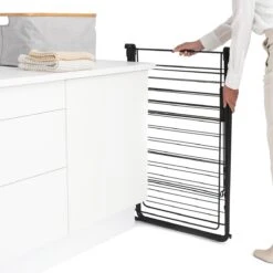 Brabantia HangOn Droogrek 25 Meter - Matt Black -Brabantia 9586448