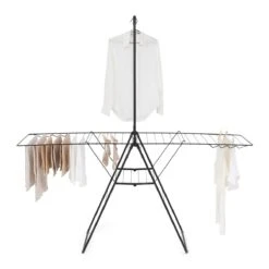 Brabantia HangOn Droogrek 25 Meter - Matt Black -Brabantia 9587235