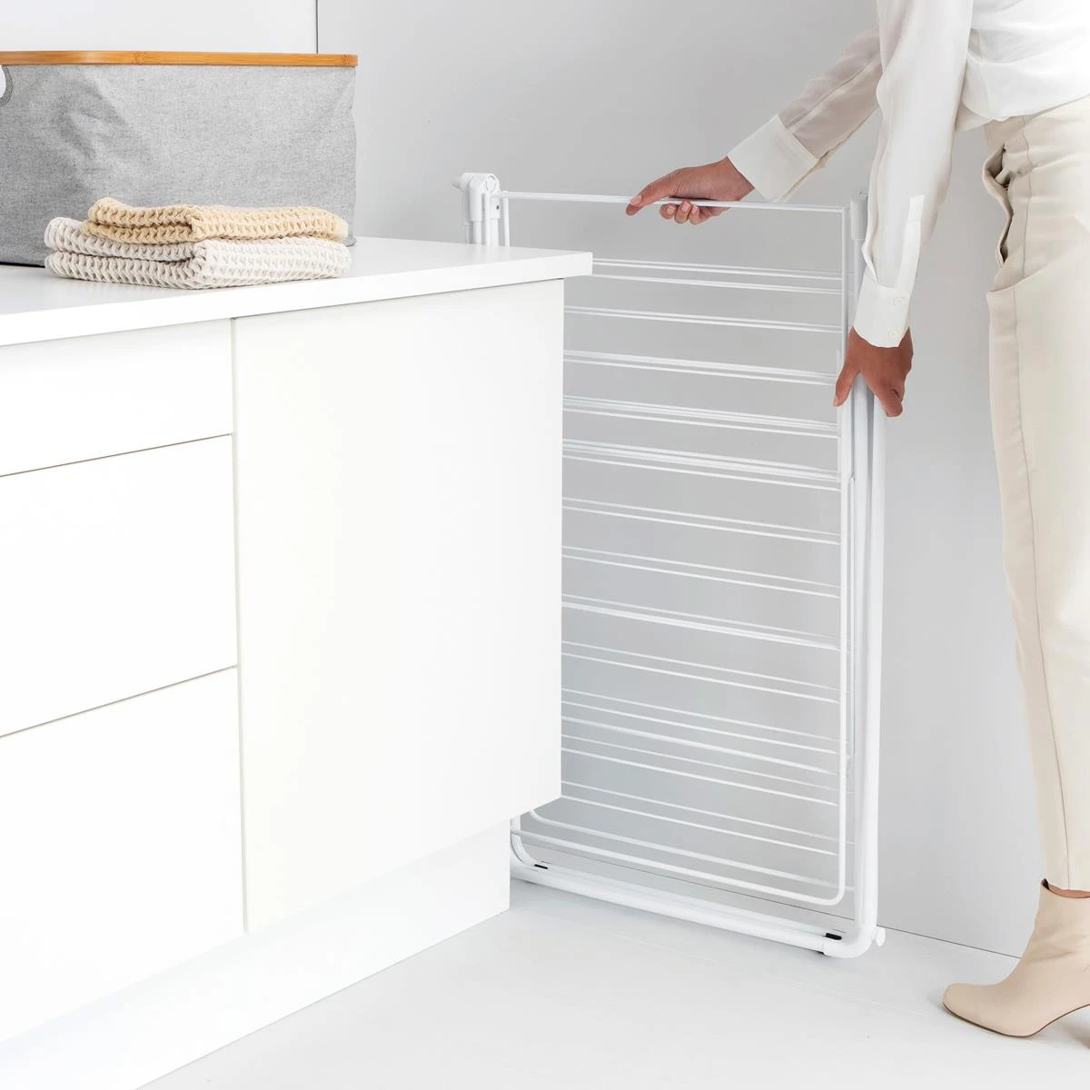 Brabantia HangOn Droogrek 25 Meter - White 6 Brabantia HangOn Droogrek 25 Meter - White - Afbeelding 4