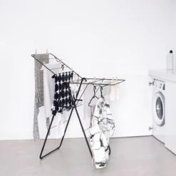 Brabantia HangOn Droogrek 15 Meter - Matt Black 25 Brabantia HangOn Droogrek 15 Meter - Matt Black -Brabantia 9590284