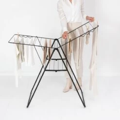 Brabantia HangOn Droogrek 20 Meter - Matt Black 20 Brabantia HangOn Droogrek 20 Meter - Matt Black -Brabantia 9590552