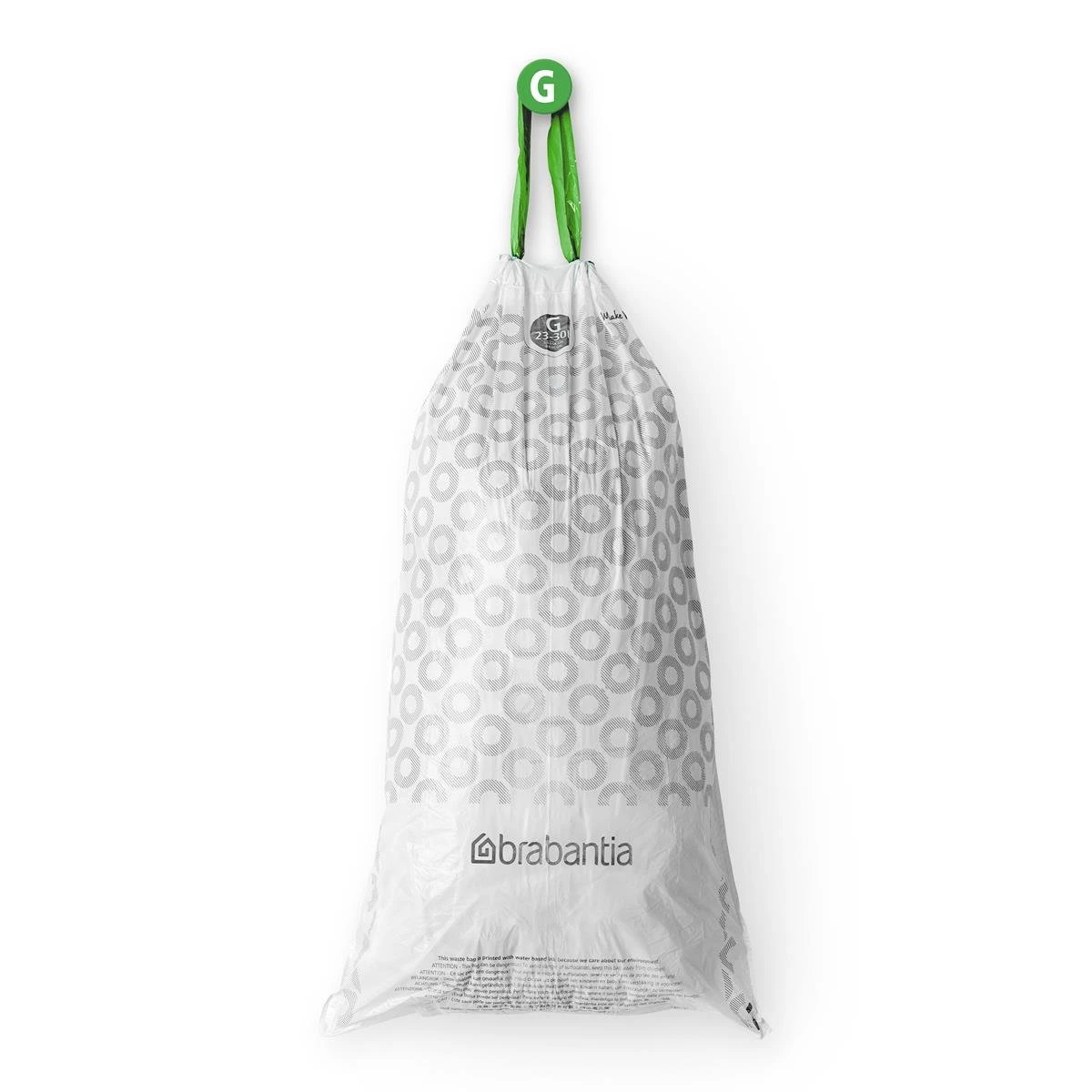 Brabantia Type G PerfectFit Jaarverpakking Afvalzak 23-30 Liter - 120 Stuks 8 Brabantia Type G PerfectFit Jaarverpakking Afvalzak 23-30 Liter - 120 Stuks - Afbeelding 6
