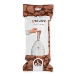 Brabantia Type L PerfectFit Jaarverpakking Afvalzak 40-45 Liter - 120 Stuks -Brabantia 9603078