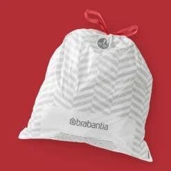Brabantia Type J PerfectFit Jaarverpakking Afvalzak 20-25 Liter - 120 Stuks -Brabantia 9603089