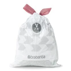 Brabantia Type V PerfectFit Jaarverpakking Afvalzak 2-3 Liter - 200 Stuks 11 Brabantia Type V PerfectFit Jaarverpakking Afvalzak 2-3 Liter - 200 Stuks -Brabantia 9603091