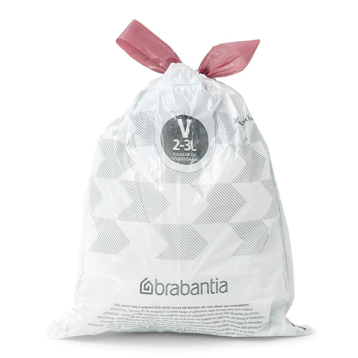 Brabantia Type V PerfectFit Jaarverpakking Afvalzak 2-3 Liter - 200 Stuks 4 Brabantia Type V PerfectFit Jaarverpakking Afvalzak 2-3 Liter - 200 Stuks - Afbeelding 2