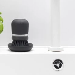 Brabantia Sink Side Afwasborstel Met Zeepreservoir -Brabantia 9728255