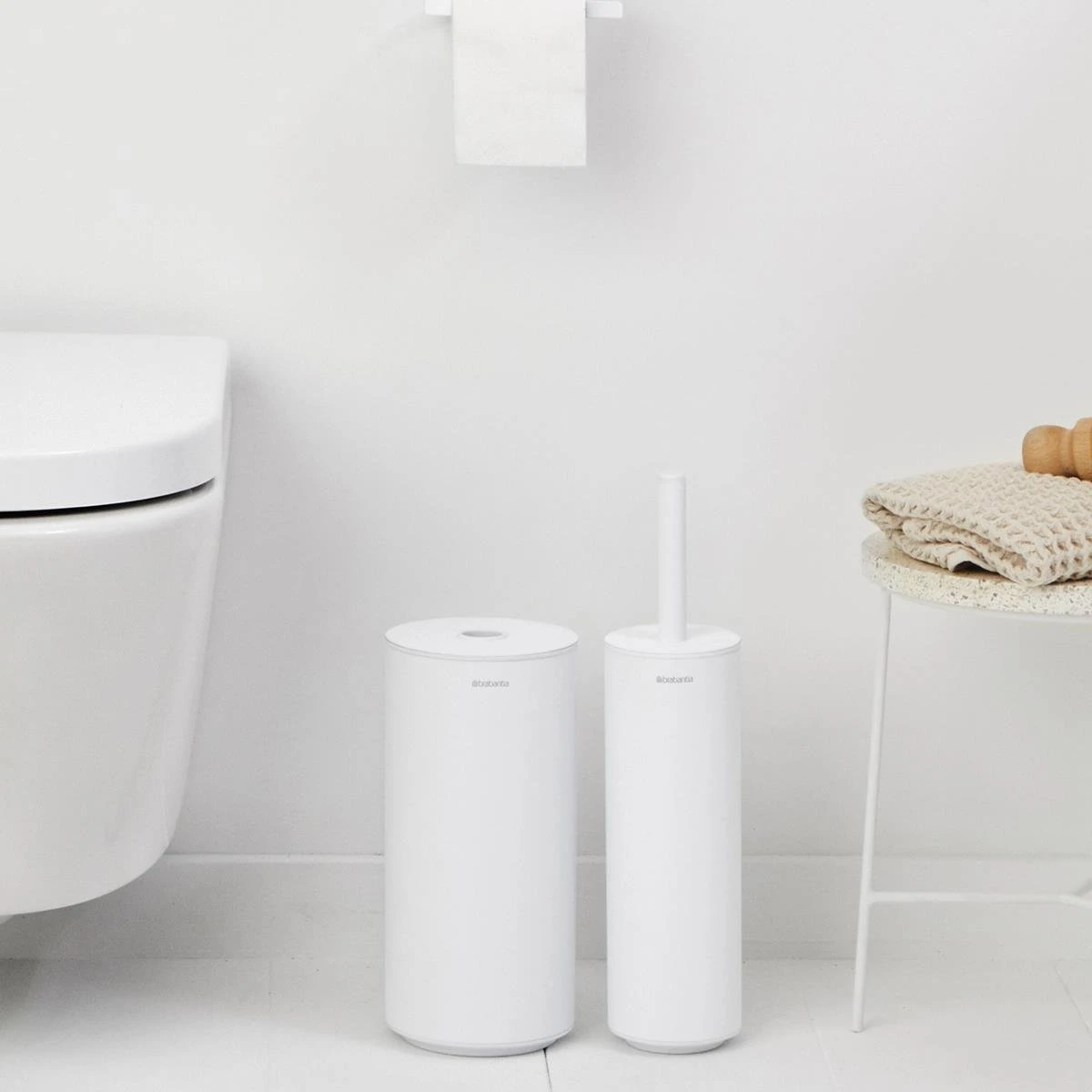 Brabantia MindSet Toiletaccessoires - Set Van 3 - Wit 5 Brabantia MindSet Toiletaccessoires - Set Van 3 - Wit - Afbeelding 3