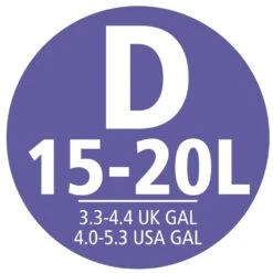 Brabantia Type D PerfectFit Afvalzak 15-20 Liter - 20 Zakken -Brabantia 9872856