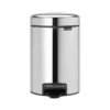 Brabantia Newicon Pedaalemmer 3 Liter Brilliant Steel