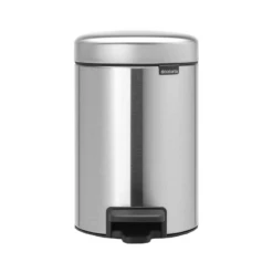 Brabantia Newicon Pedaalemmer 3 Liter Matt Steel Fingerprint Proof