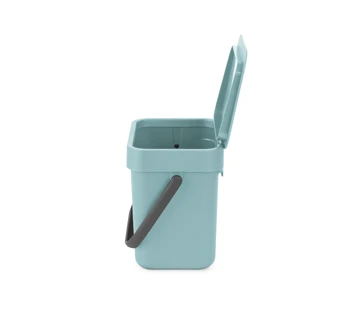 Brabantia Sort En Go Afvalbak 3 Liter Mint 4 Brabantia Sort En Go Afvalbak 3 Liter Mint - Afbeelding 2